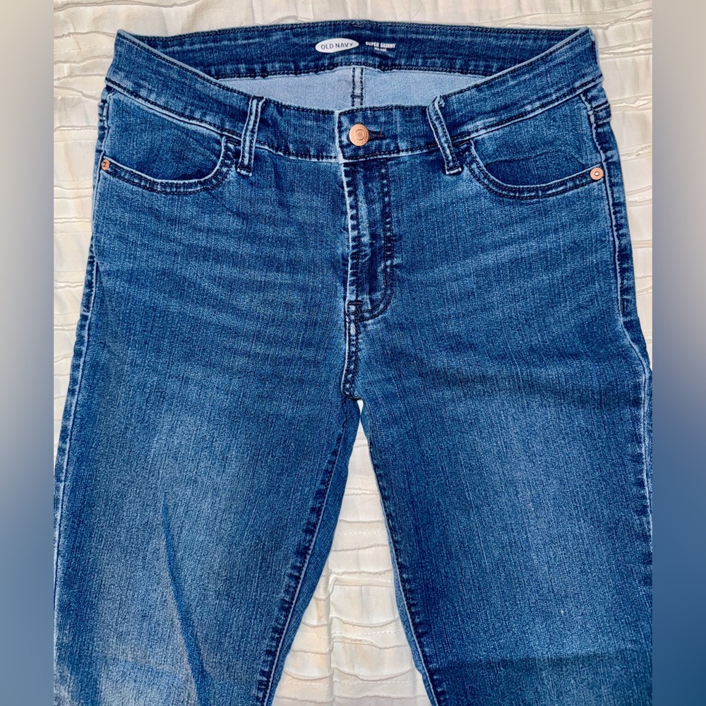 Old Navy - Super Skinny Mid-Rise Jeans